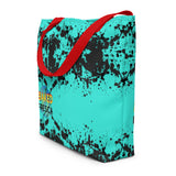 Aqua Crush Oversized Bag 