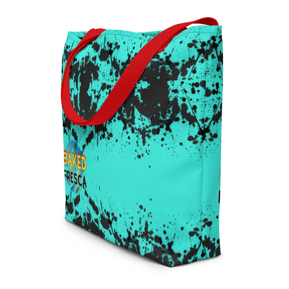 Aqua Crush Oversized Bag 