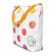 Colored Polka Oversized Bag 