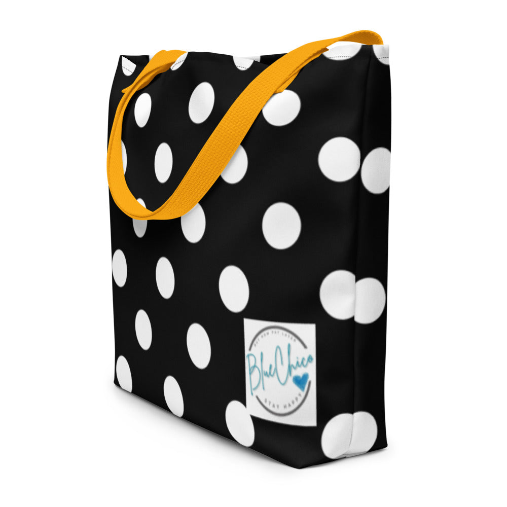 Traditional Polky Oversized Bag 