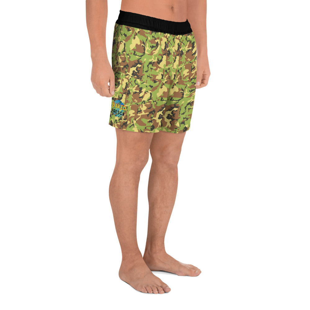 Forest Camo Men's Sun Shorts by Baked Fresca