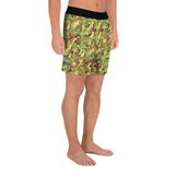 Forest Camo Men's Sun Shorts by Baked Fresca 