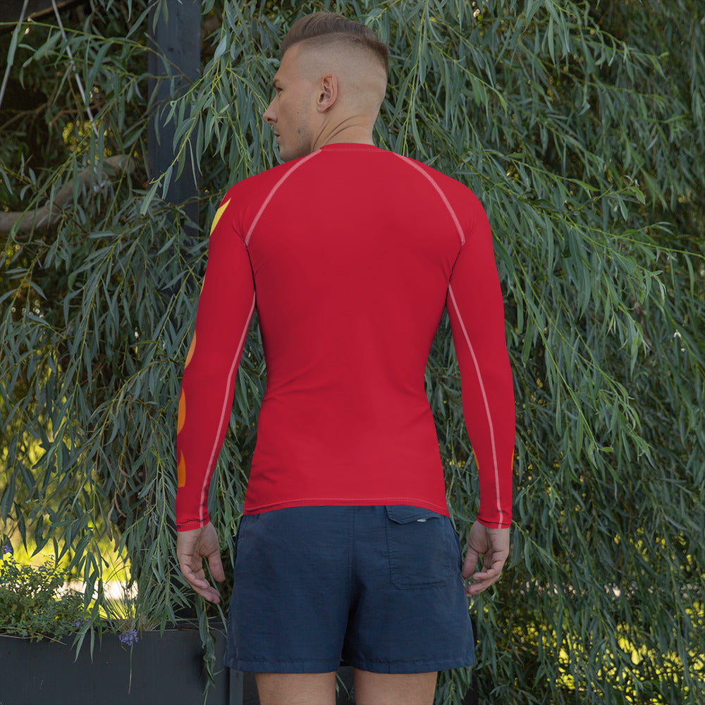 Fire Flash Men's Rash Guard
