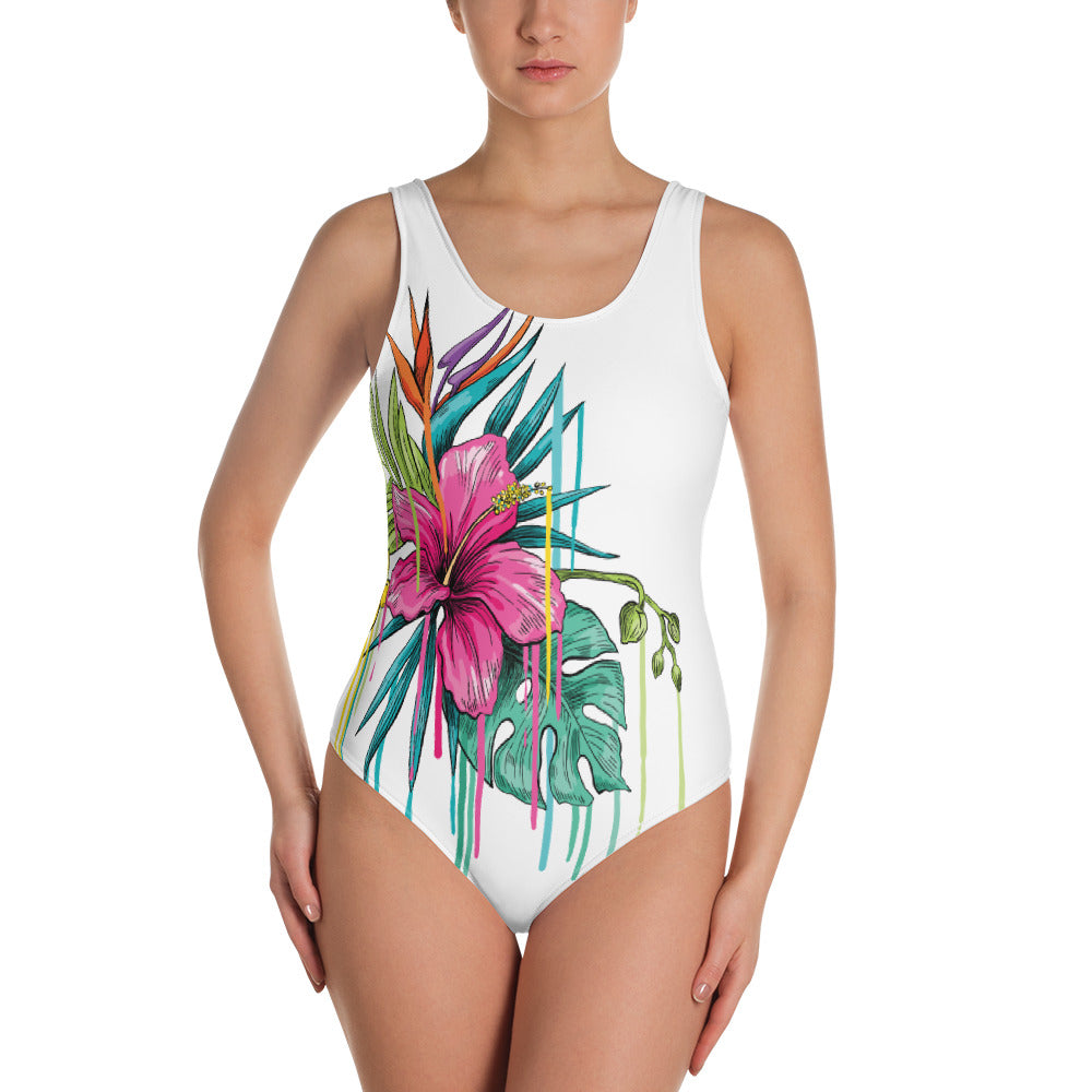 Maui Passion One-Piece Swimsuit by Baked Fresca