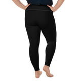Basic Black Premium Plus Size Leggings 