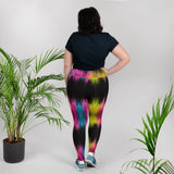 90's Flair Premium Print Plus Size Leggings 
