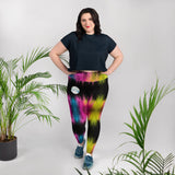90's Flair Premium Print Plus Size Leggings 