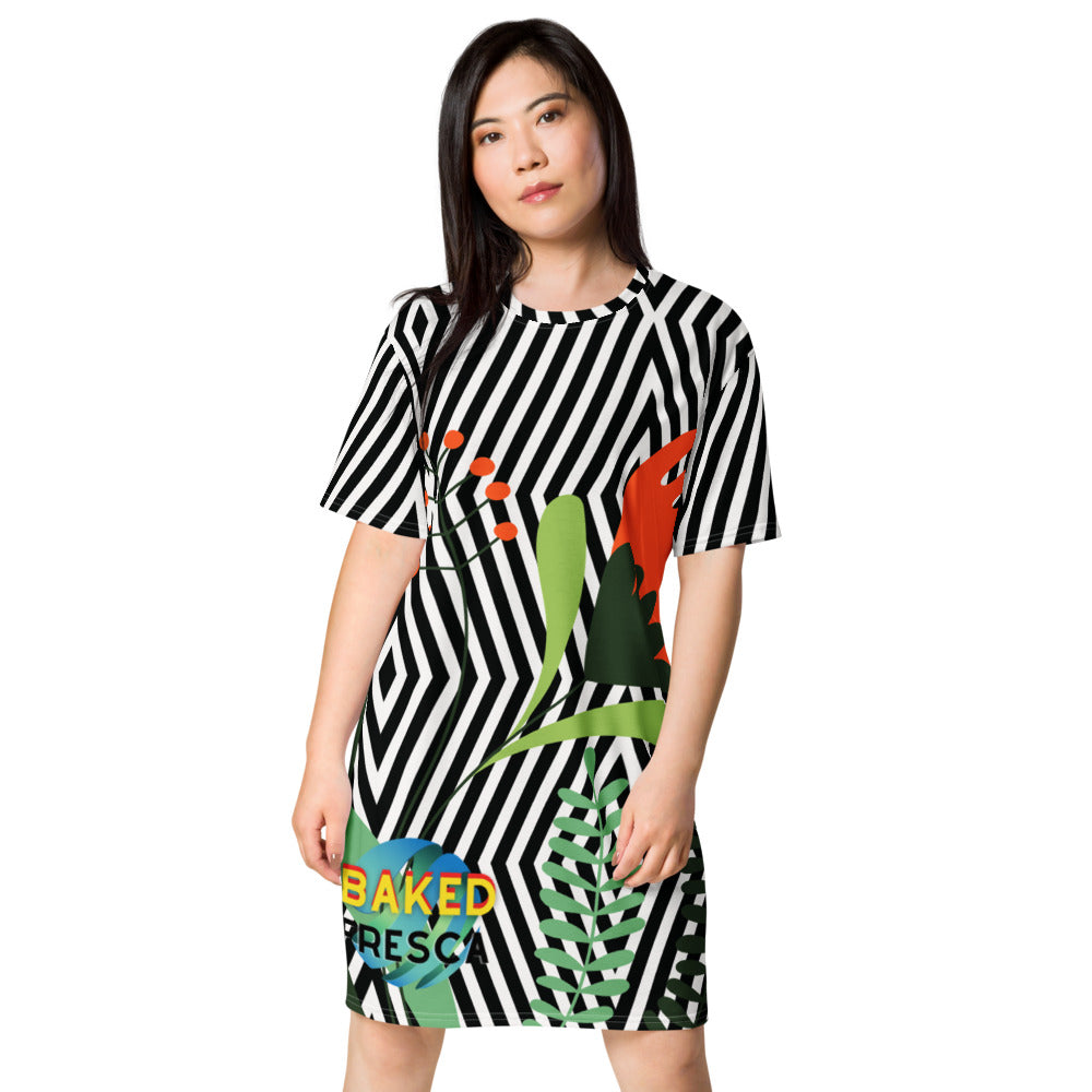 Funky Talk Swim Dress/Summer Dress by Baked Fresca