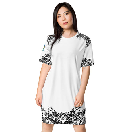 Victorian Basic Flair Swim Dress by Baked Fresca 