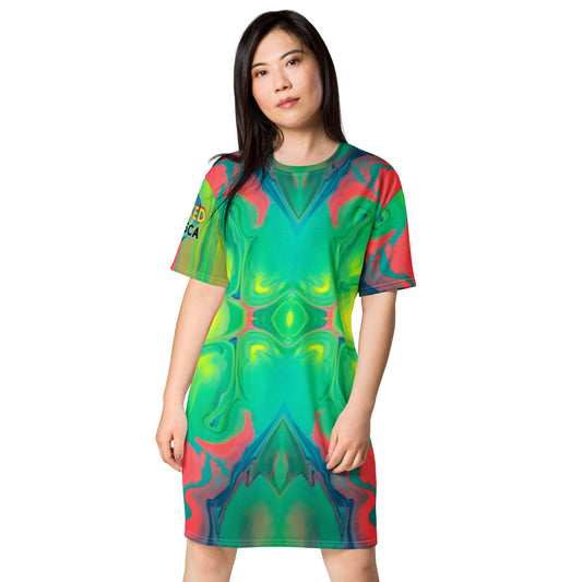 Lava Lamp Swim Dress by Baked Fresca