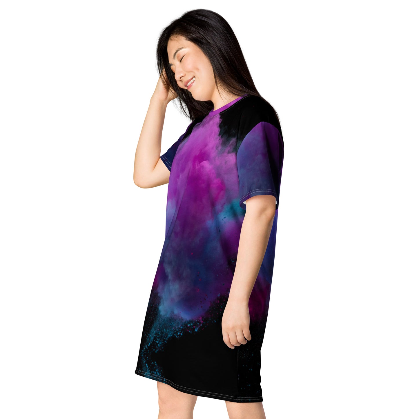 Galaxy Bloom Swim Dress by Baked Fresca