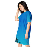 Blue Lace Swim Dress by Baked Fresca 