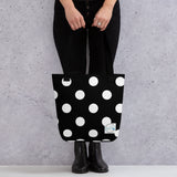 Traditional Polky Medium Sized Fashion Bag 