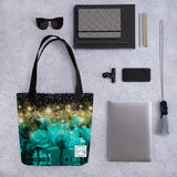 Galaxy Rose Medium Sized Fashion Bag 