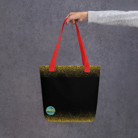 Golden Glitter Medium Sized Fashion Bag by Baked Fresca 