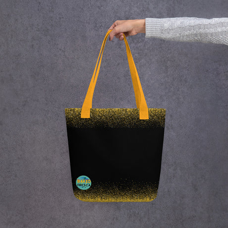 Golden Glitter Medium Sized Fashion Bag by Baked Fresca 