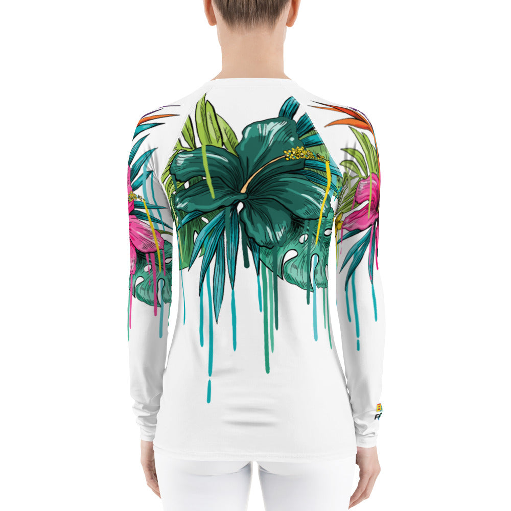 Maui Passion Women's Rash Guard by Baked Fresca