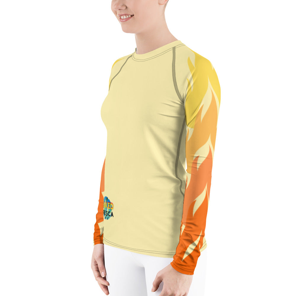 FirePlay Women's Rash Guard By Baked Fresca