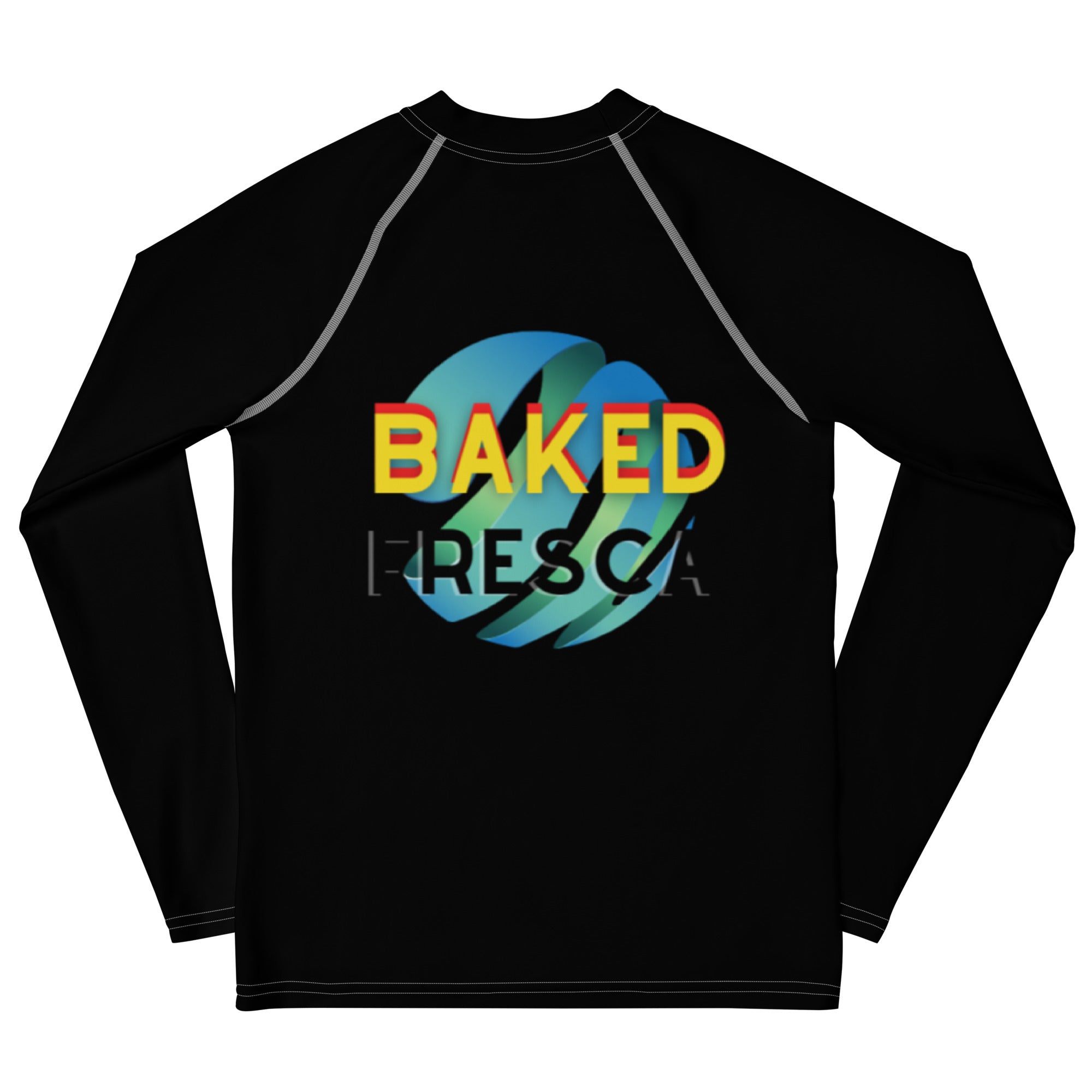 Simplicity Black Youth Rash Guard by Baked Fresca 