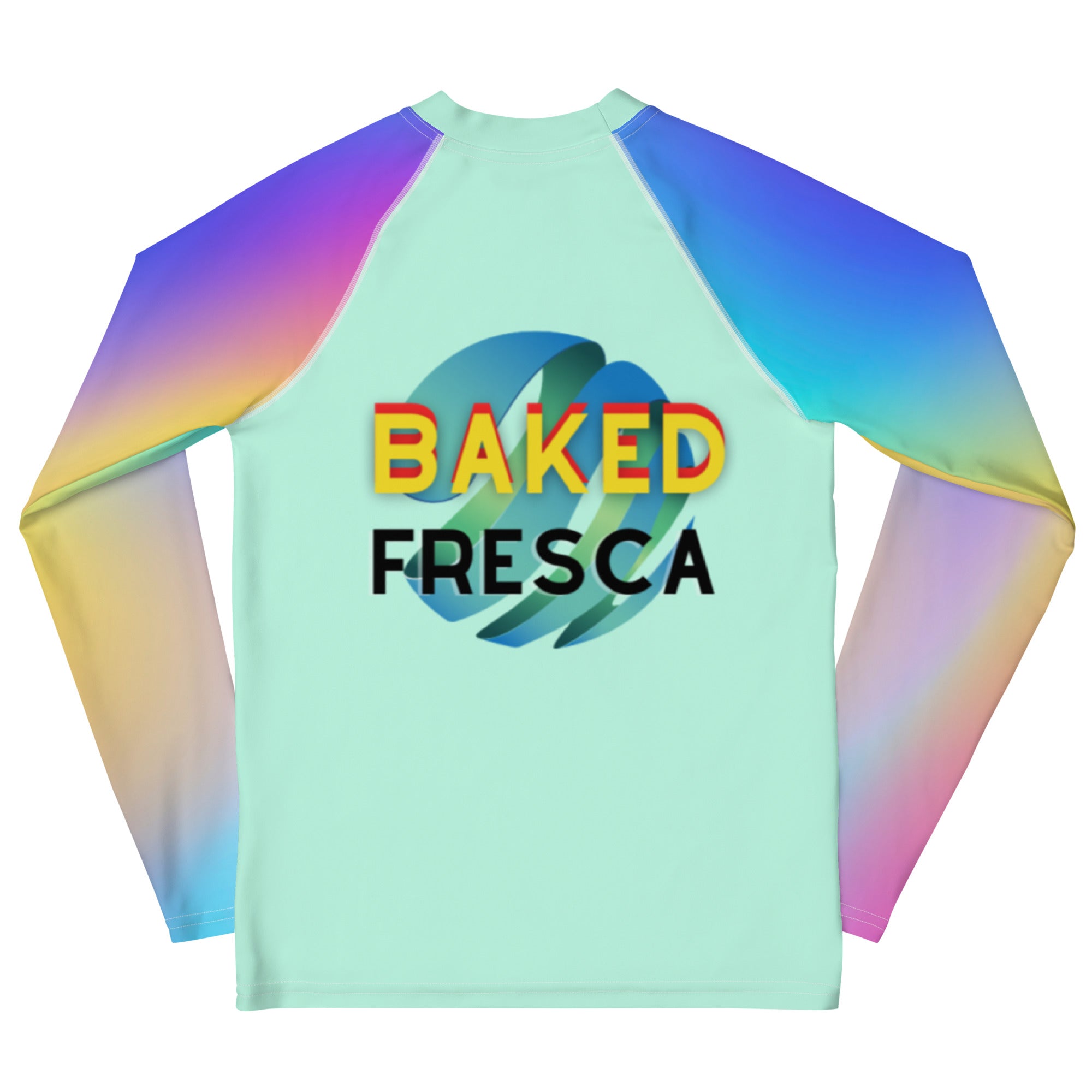 Polar Lights Youth Rash Guard by Baked Fresca 