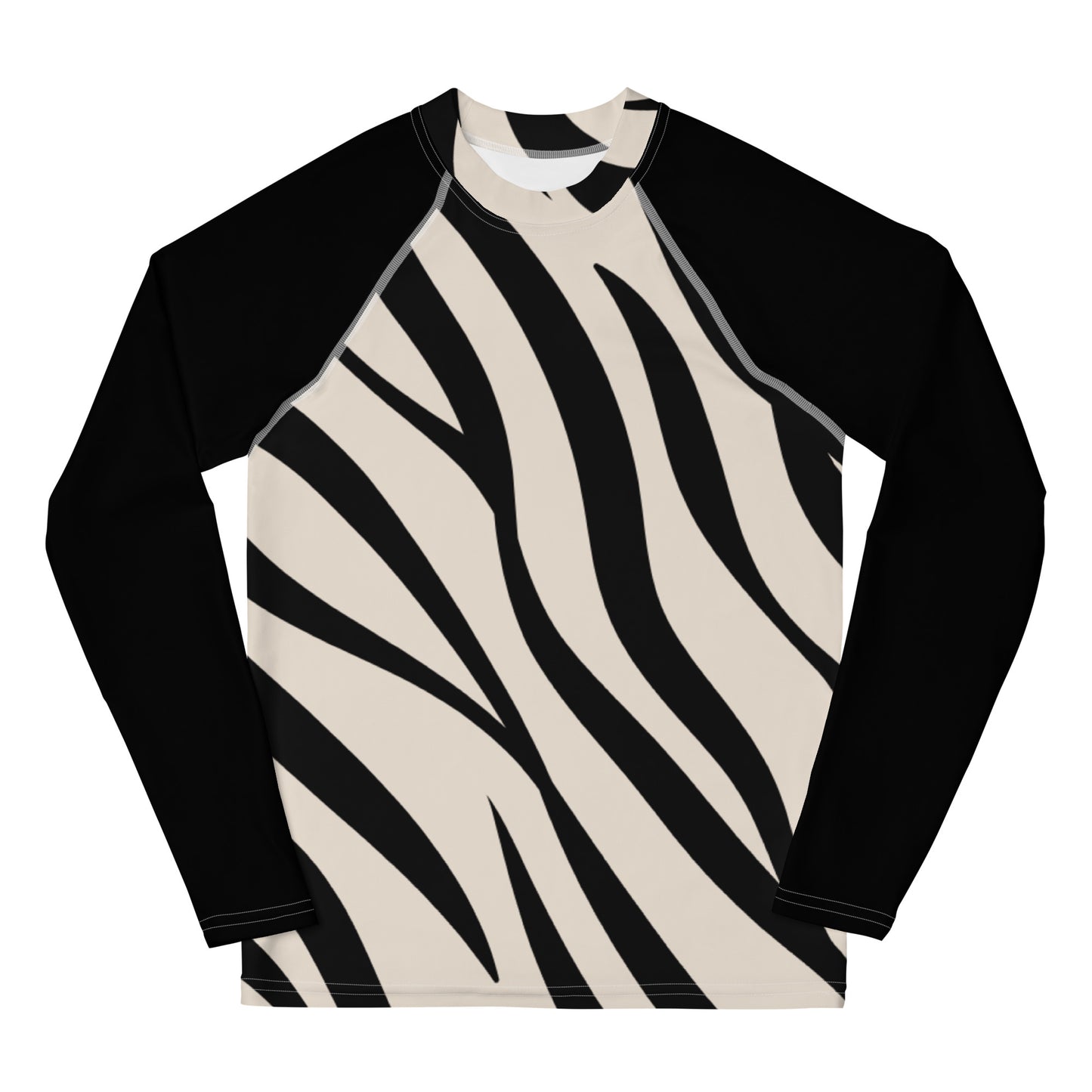 Zebra Stripes Youth Rash Guard by Baked Fresca