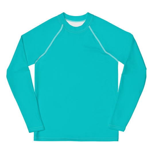 Sky Blue Youth Rash Guard by Baked Fresca