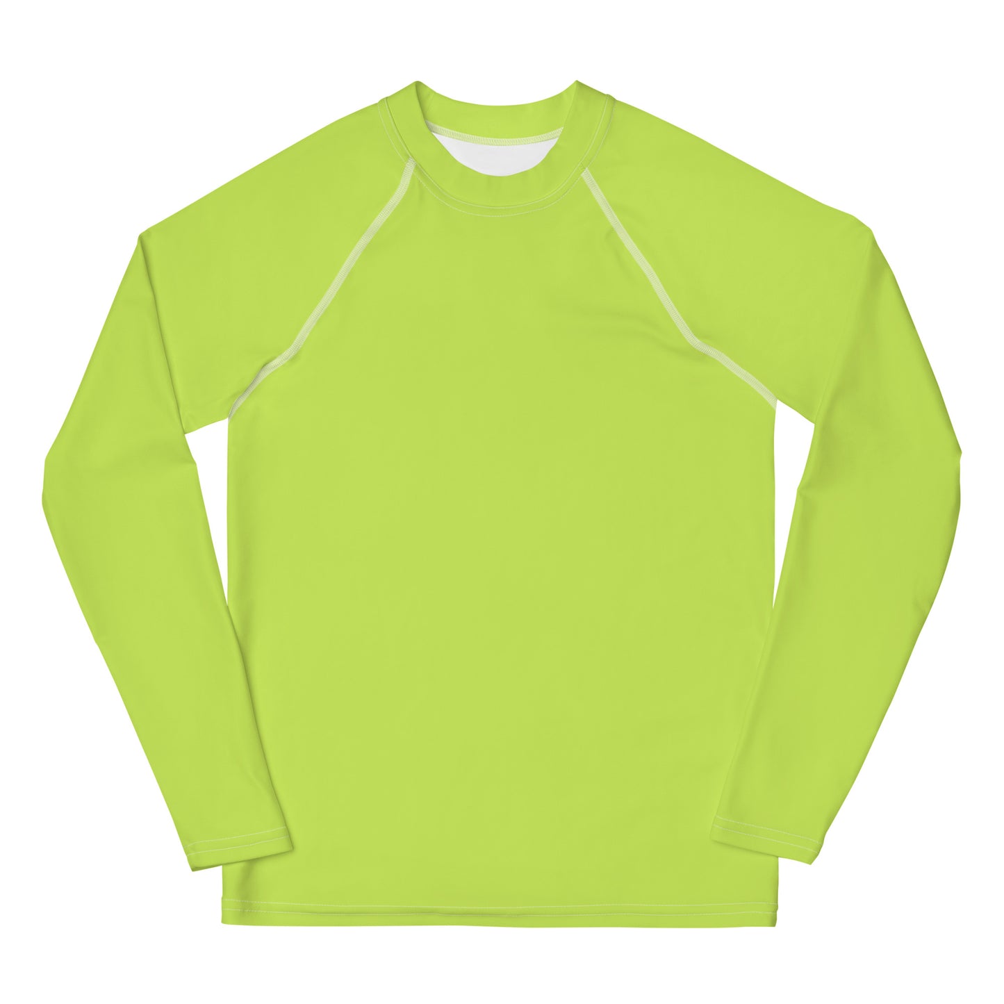 Fluorescent Green Youth Rash Guard by Baked Fresca