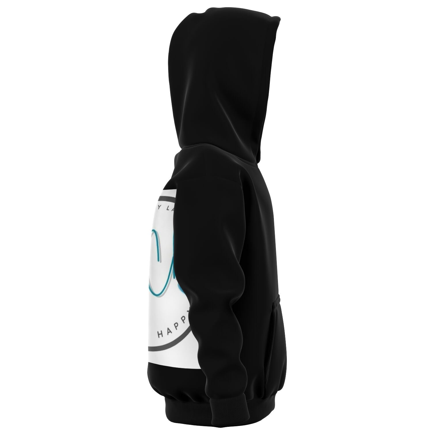 Basic Black PREMIUM Kids Hoodie 