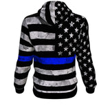 Adult Blue Line Hoodie 