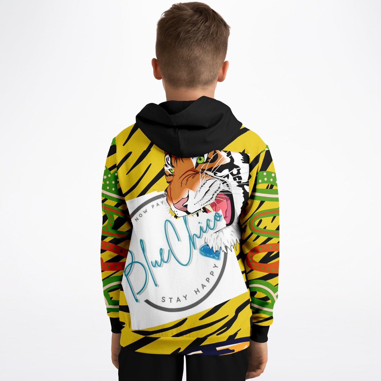 Tiger Stripes Premium Kids Hoodie