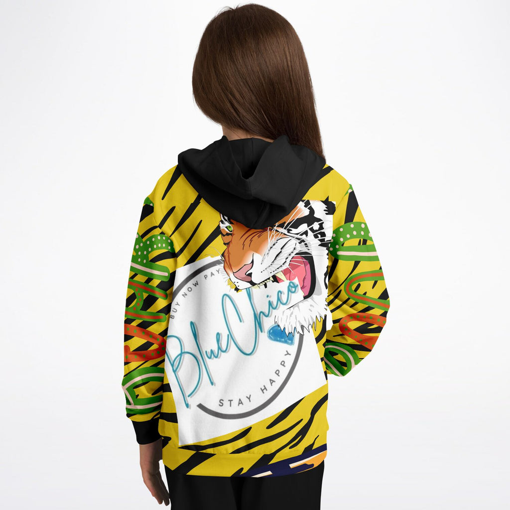 Tiger Stripes Premium Kids Hoodie 