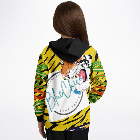 Tiger Stripes Premium Kids Hoodie 