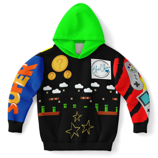 90's Video Gamer Kid's Premium Hoodie