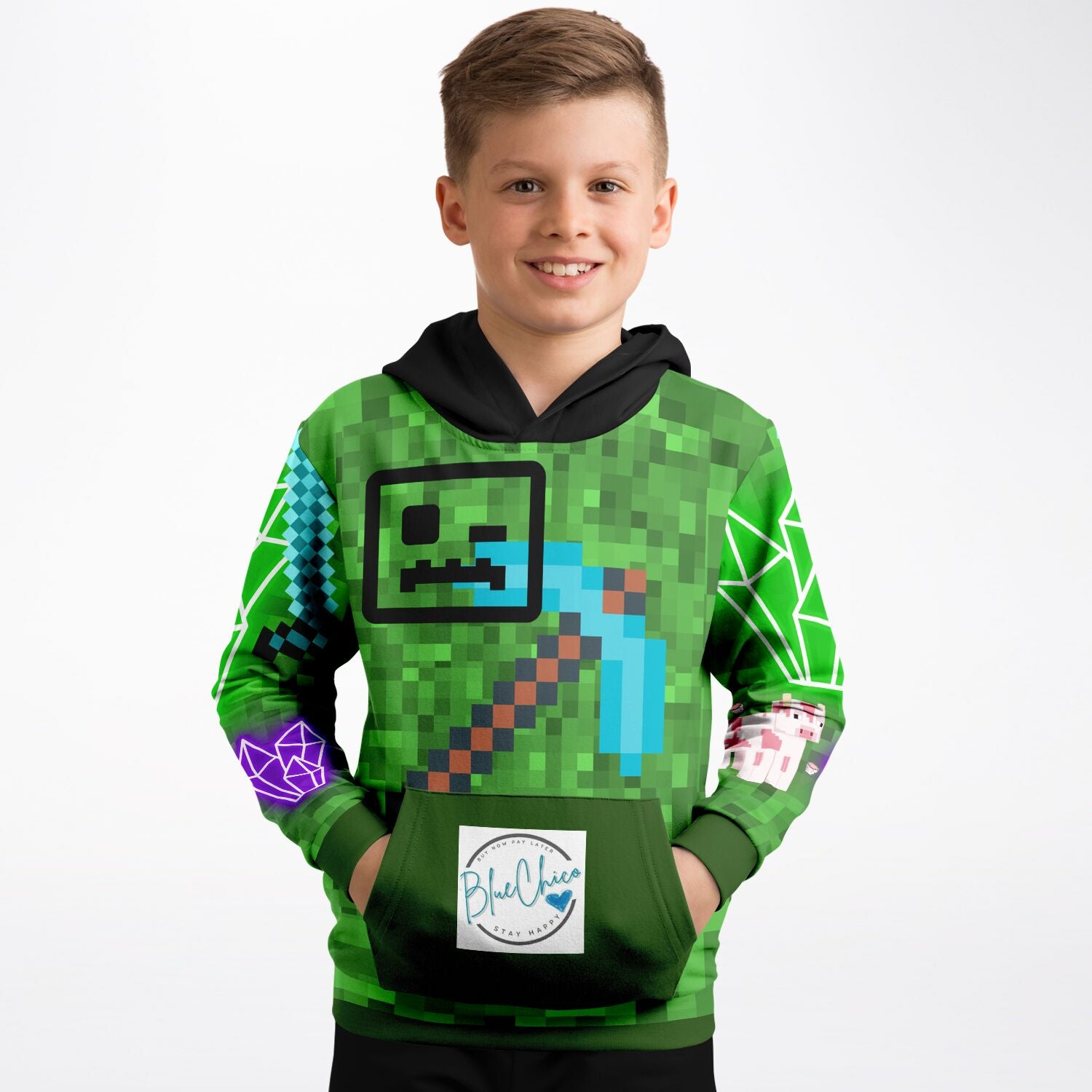 Blocky Fun Kids Zone Hoodie 