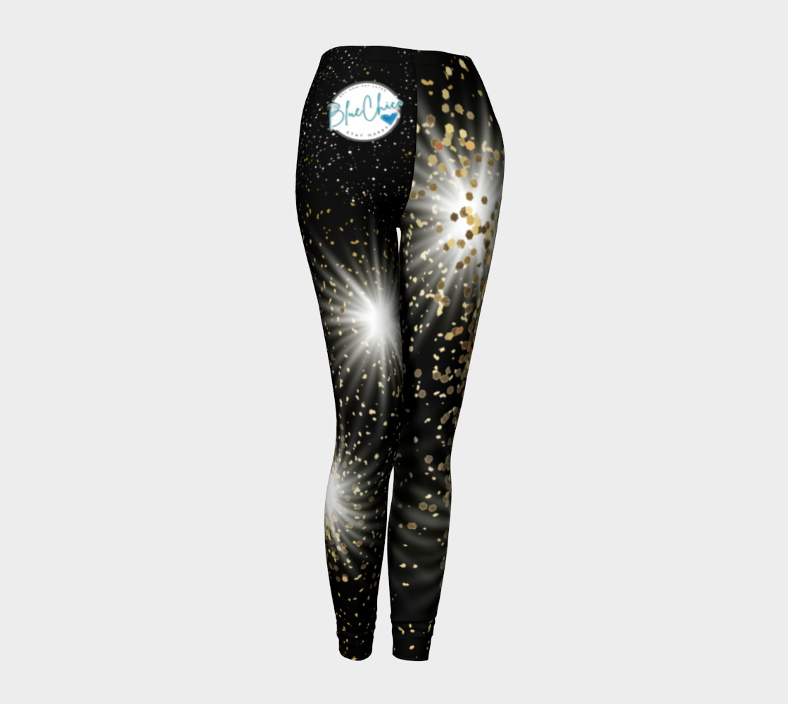 Pixie Gold Premium Stretch Leggings 