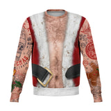 Biker Buff Santa Sweatshirt 