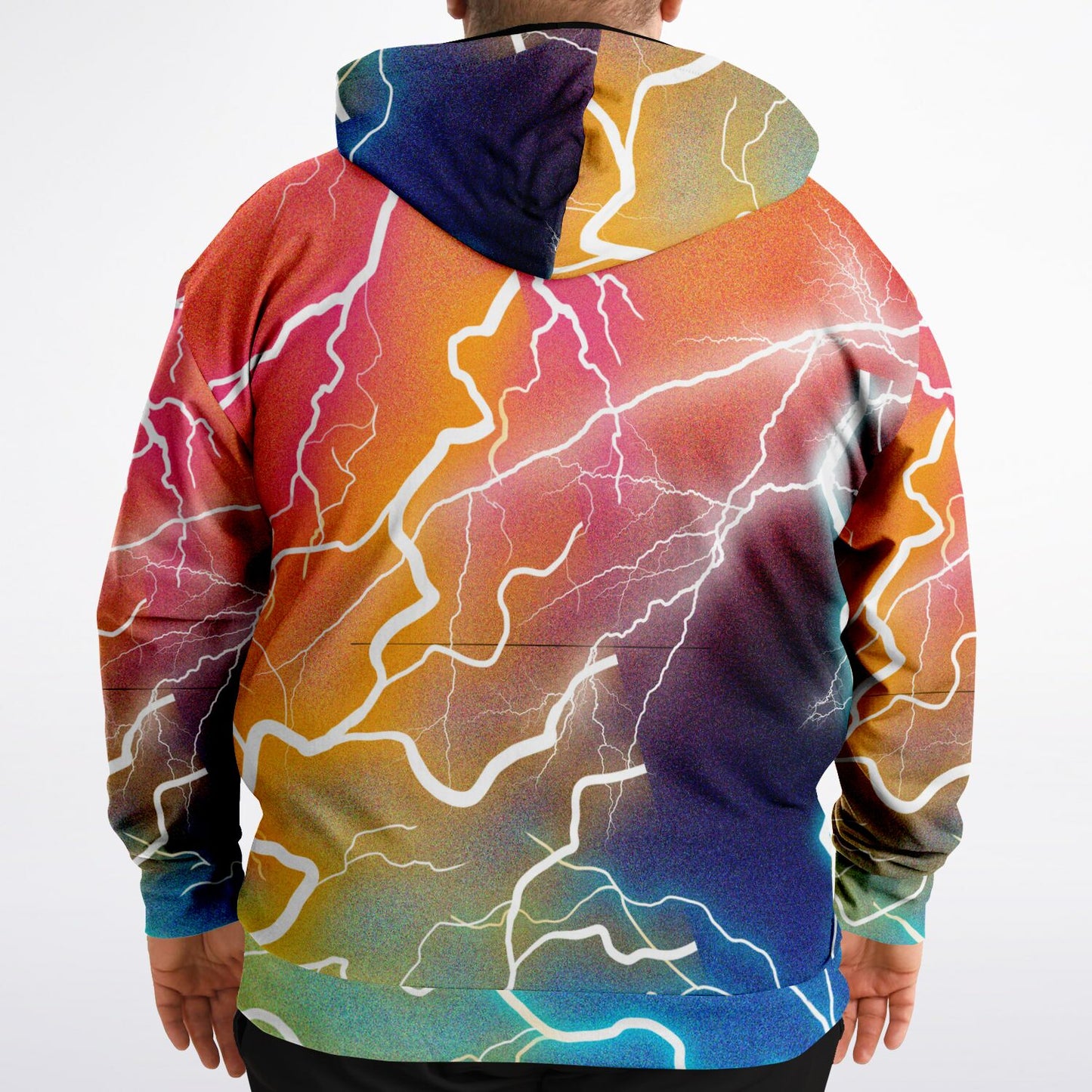 PLUS SIZE Lightning Strikes Premium Hoodie