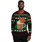 Gingerbread Cup O' Holly Jolly Sweatshirt 