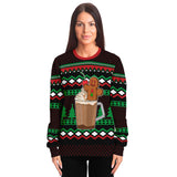 Gingerbread Cup O' Holly Jolly Sweatshirt 