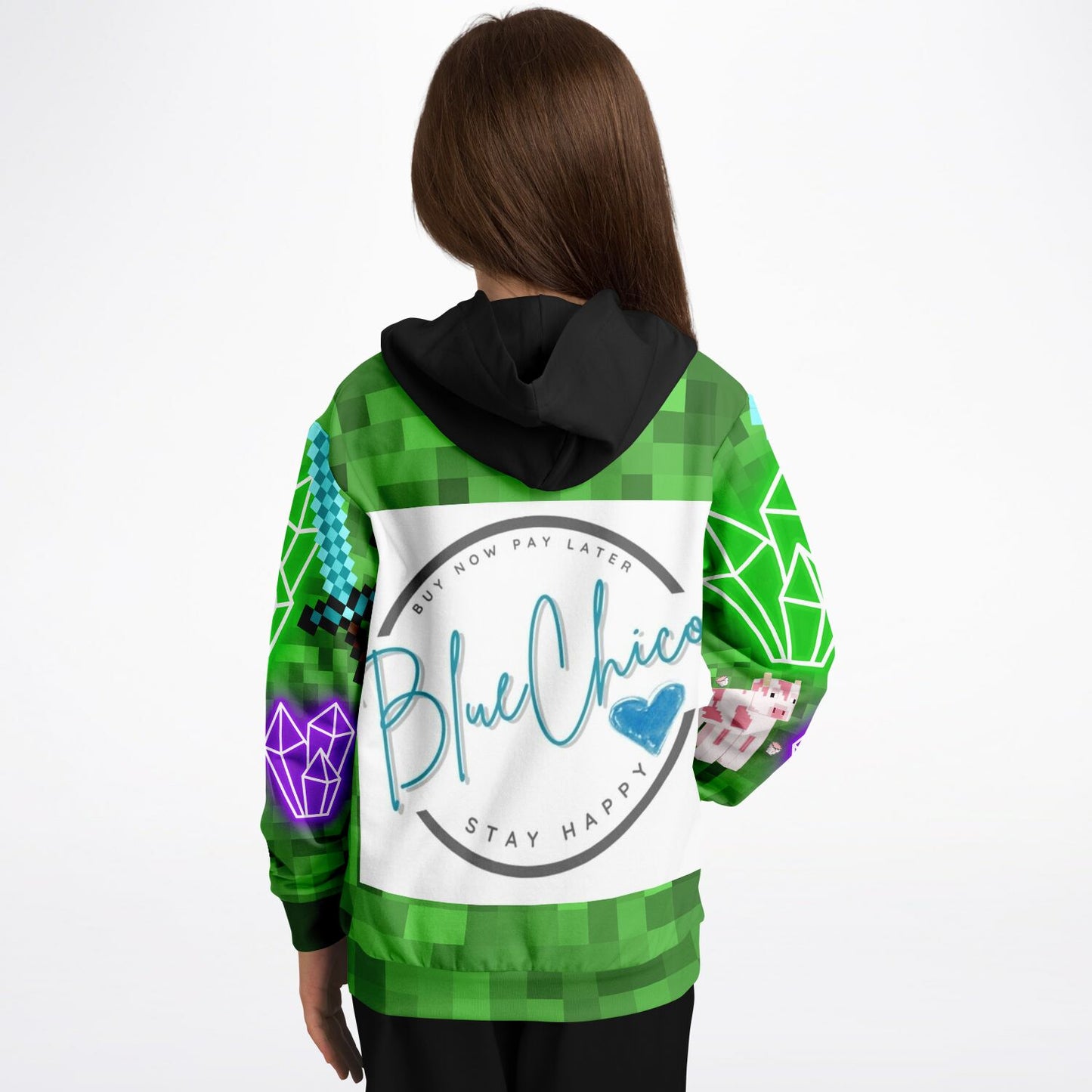 Blocky Fun Kids Zone Hoodie