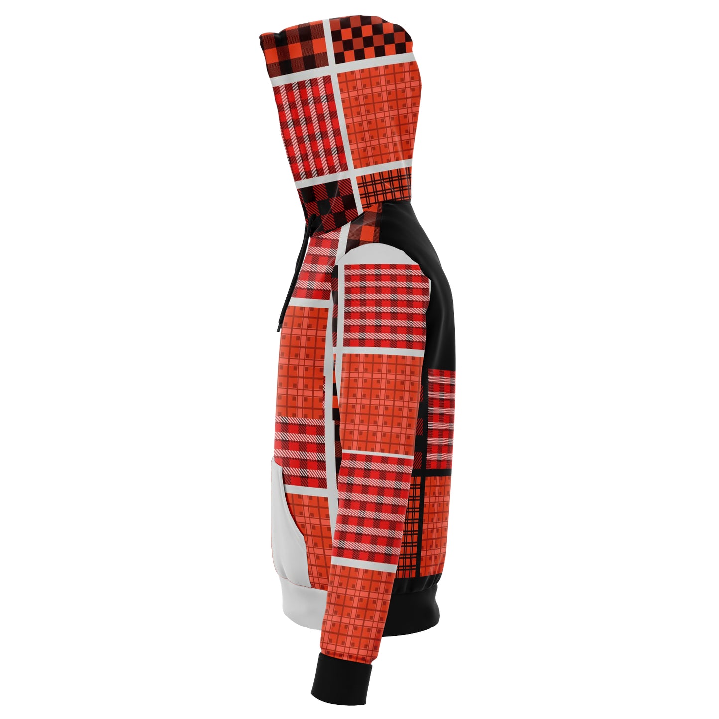 Fall Fun- New Jersey Plaid Premium Adult Hoodie
