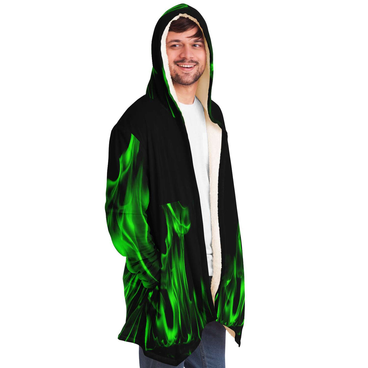 LimeFire Fleece Coat 