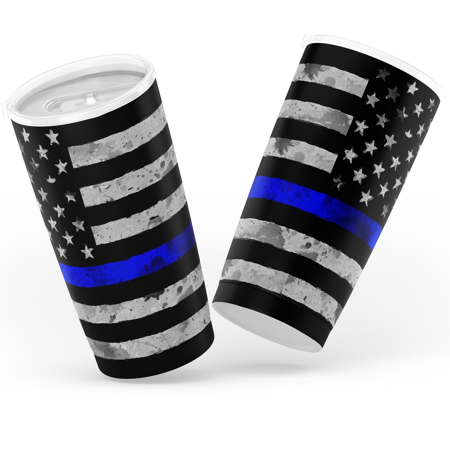 Blue Line Tumbler