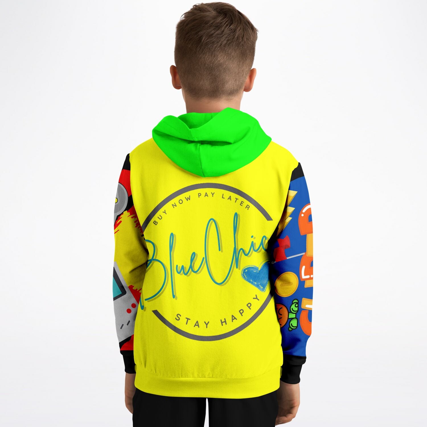 90's Video Gamer Kid's Premium Hoodie 