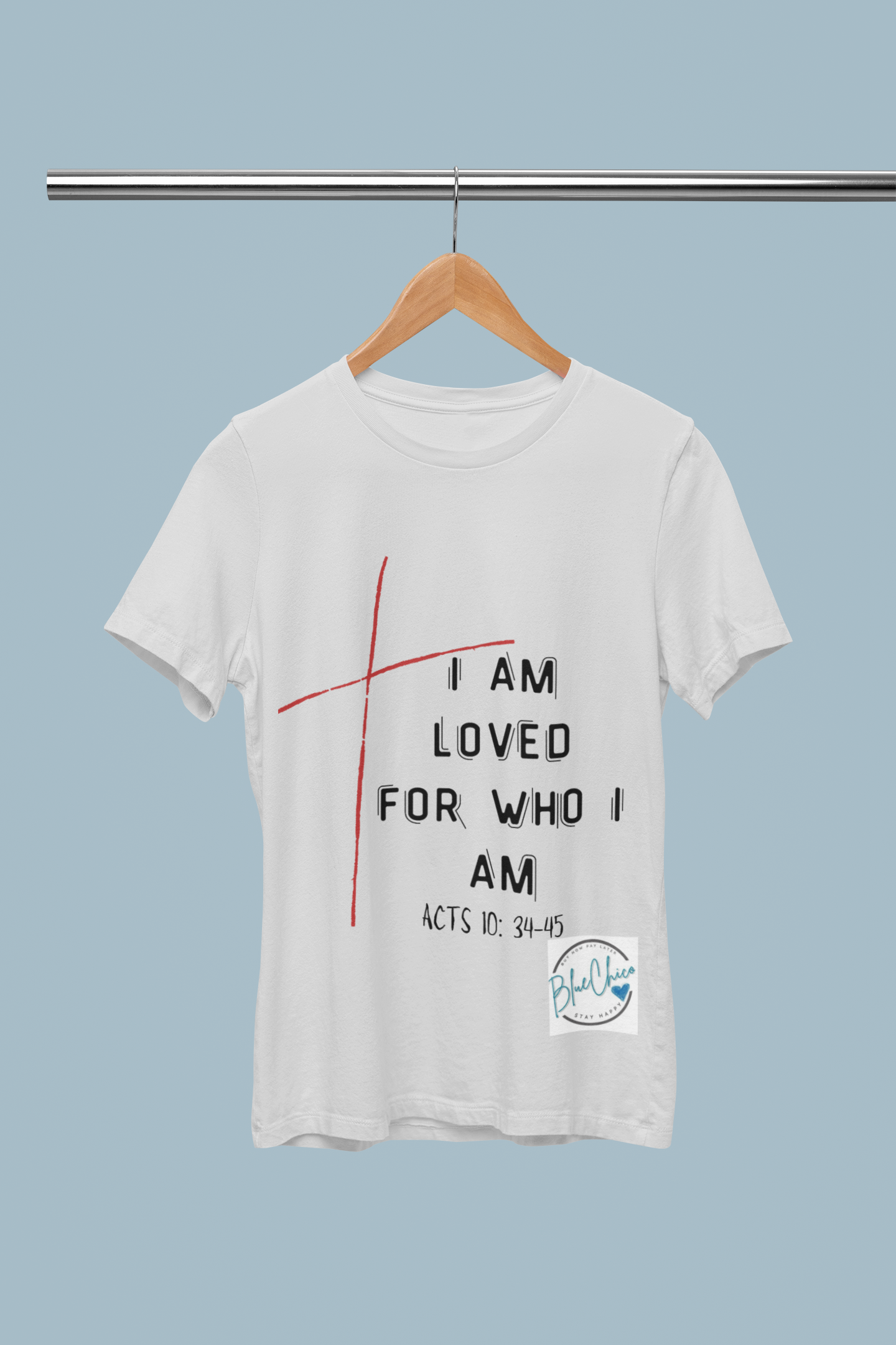 Loved for Who I am Cotton T-Shirt 