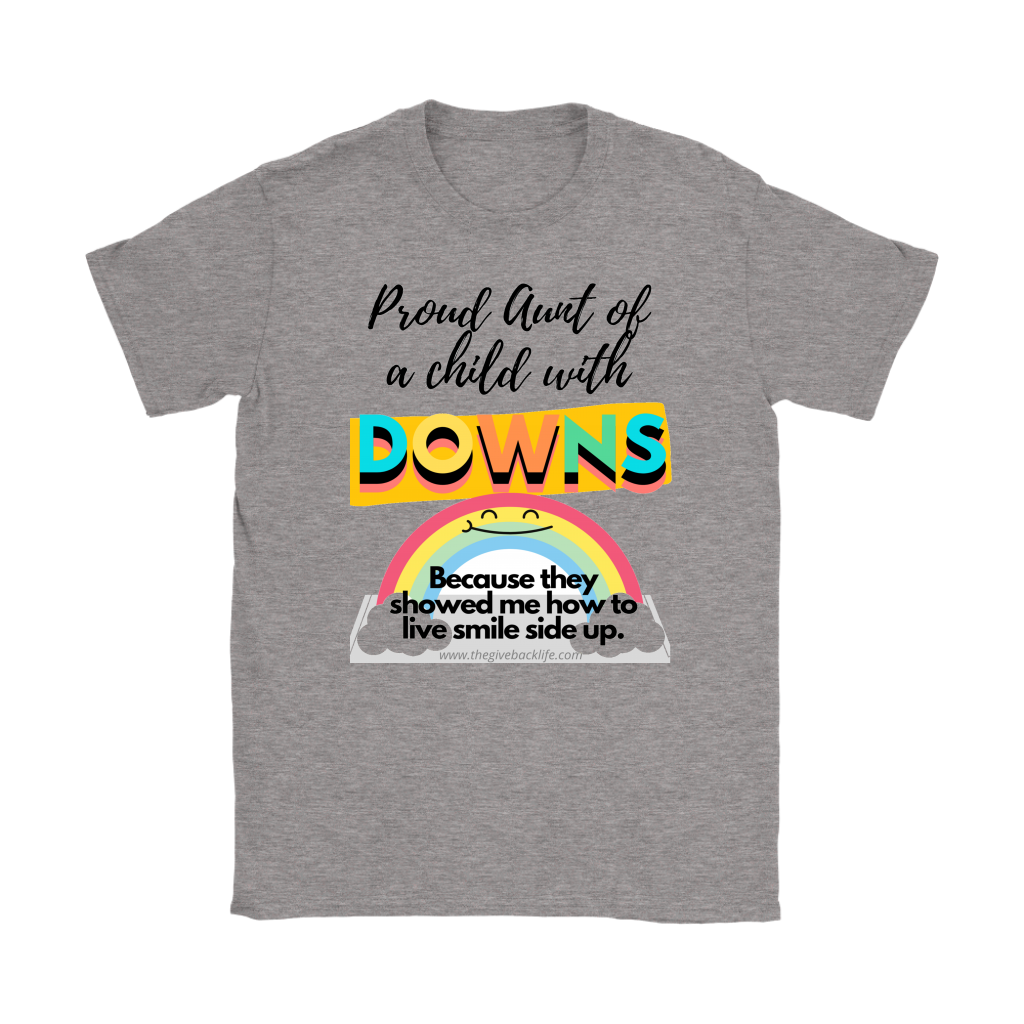Proud Downs Aunt Comfy Tee