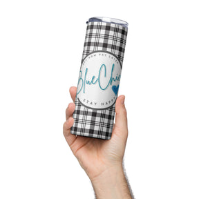Royal Plaid Premium Stainless Steel Tumbler 