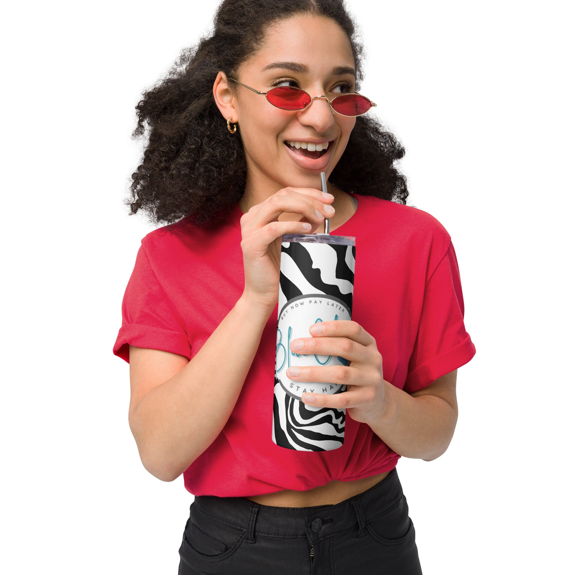 Zebra Tails Premium Stainless Steel Tumbler 