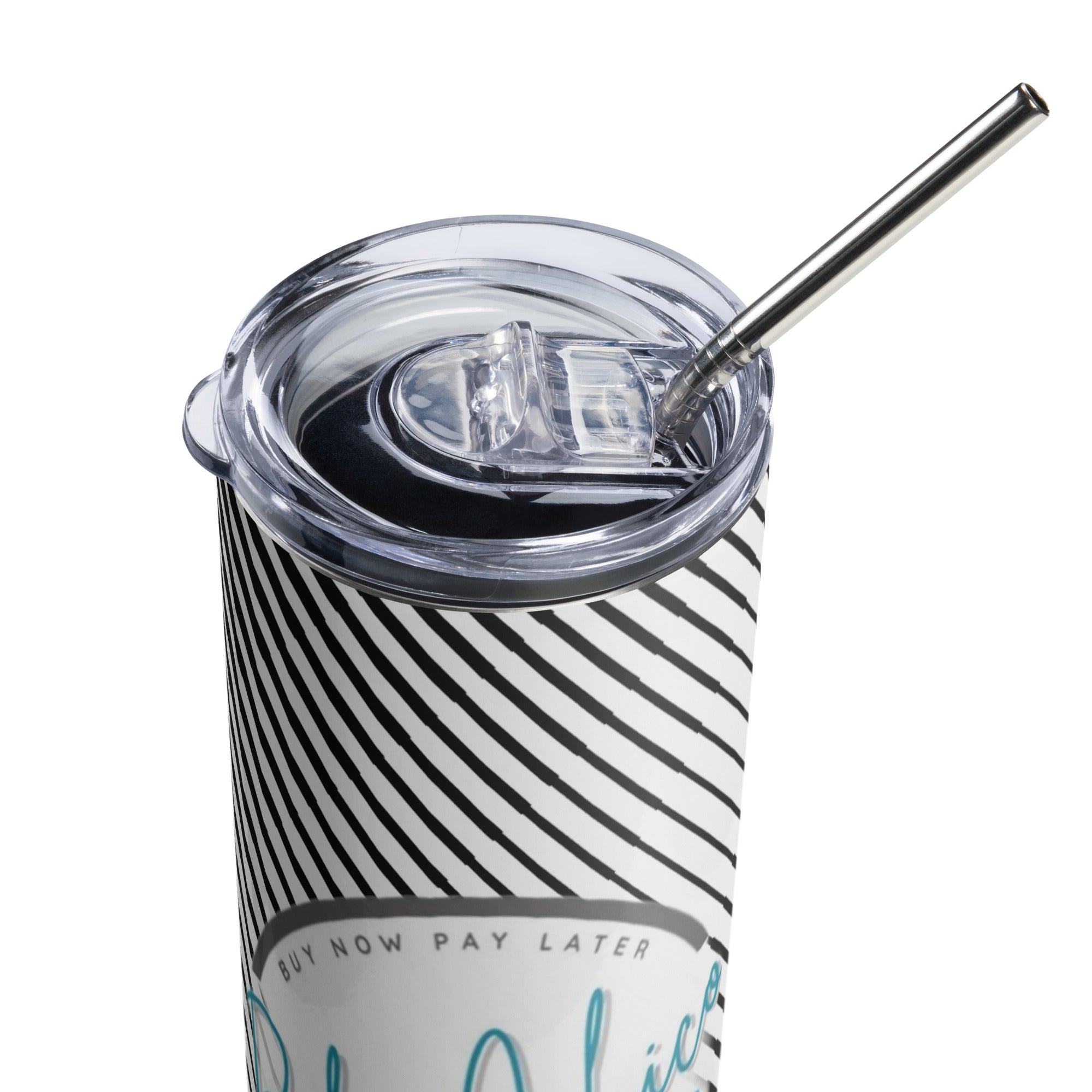 Office Pinstripes Premium Stainless Steel Tumbler 