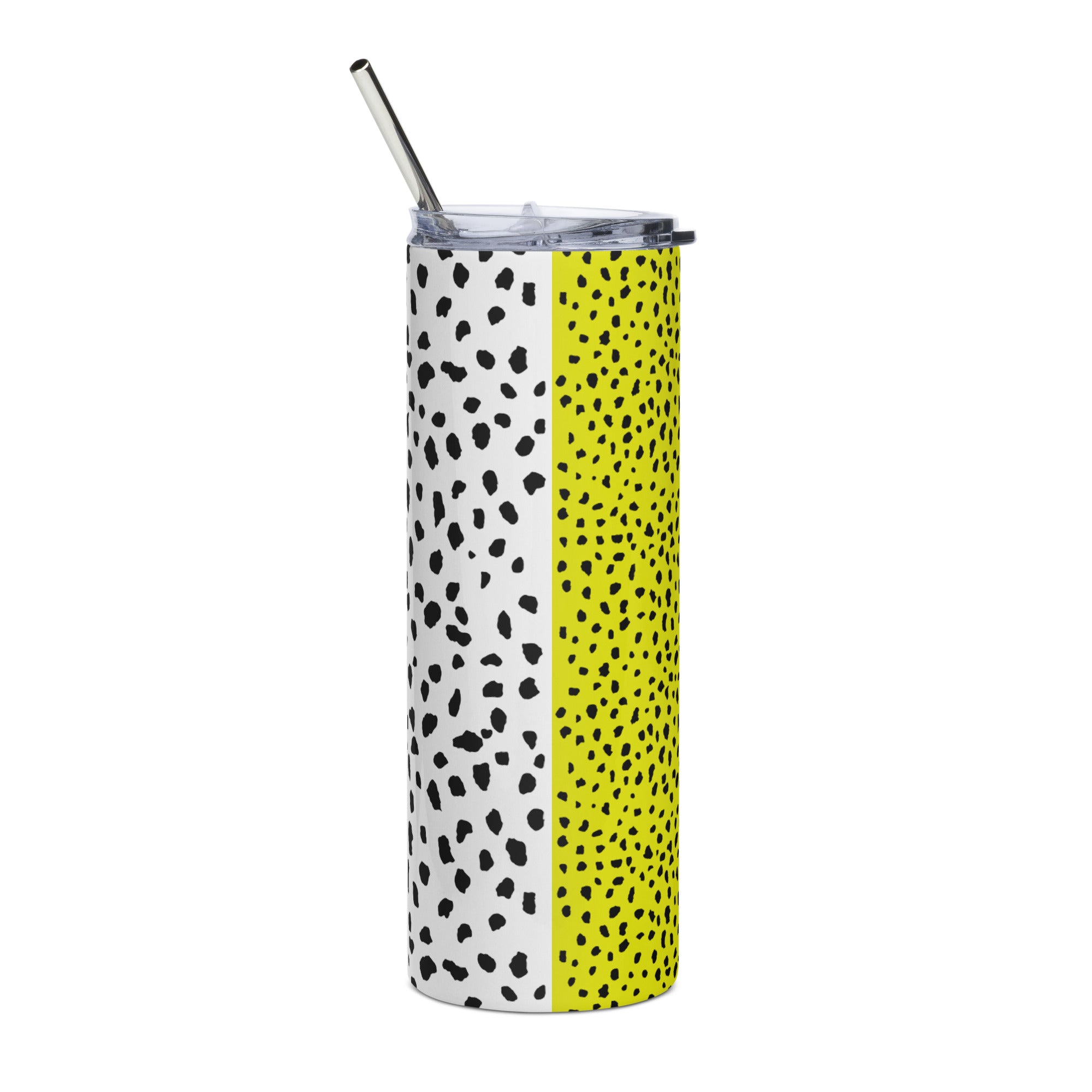 Abstract Tiger Premium Stainless Steel Tumbler 